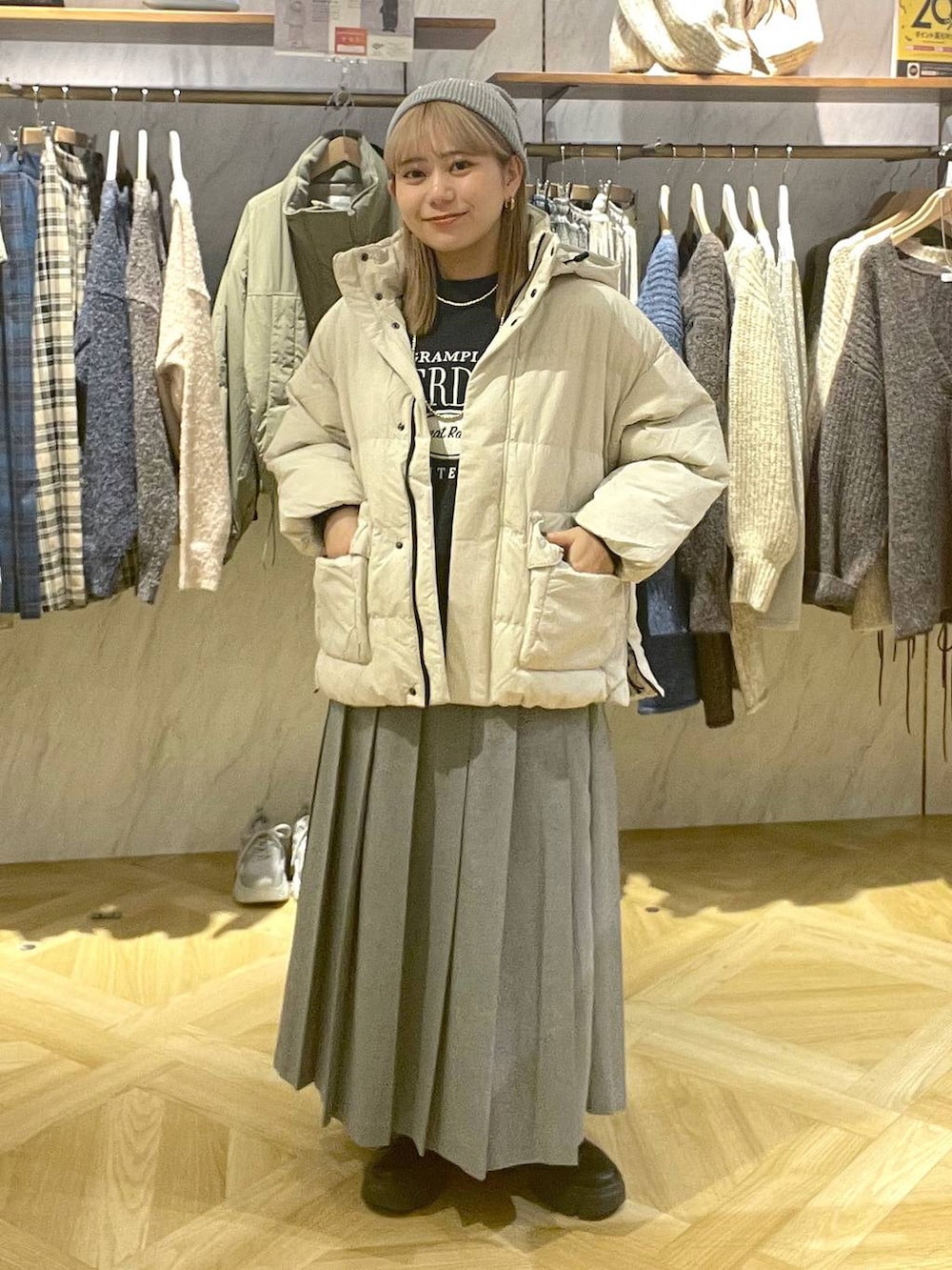 aya(LOWRYS FARM イオンモール木曽川)|LOWRYS FARMのダウンジャケット/コートを使ったコーディネート - WEAR