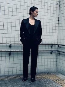 HARRIS WHARF LONDONのチェスターコートを使ったメンズ人気