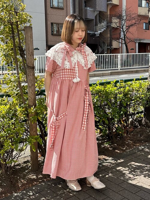merry jenny リボンがいっぱいワンピース merry jenny（メリージェニー）の「リボンがいっぱいワンピース