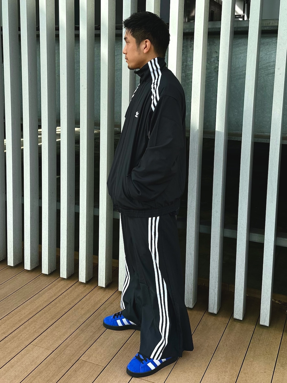 【adidas/originals】大人気/オーバーサイズドパンツ 即決 完売品 超希少3XL入手困難ブラック新品adidas Originals