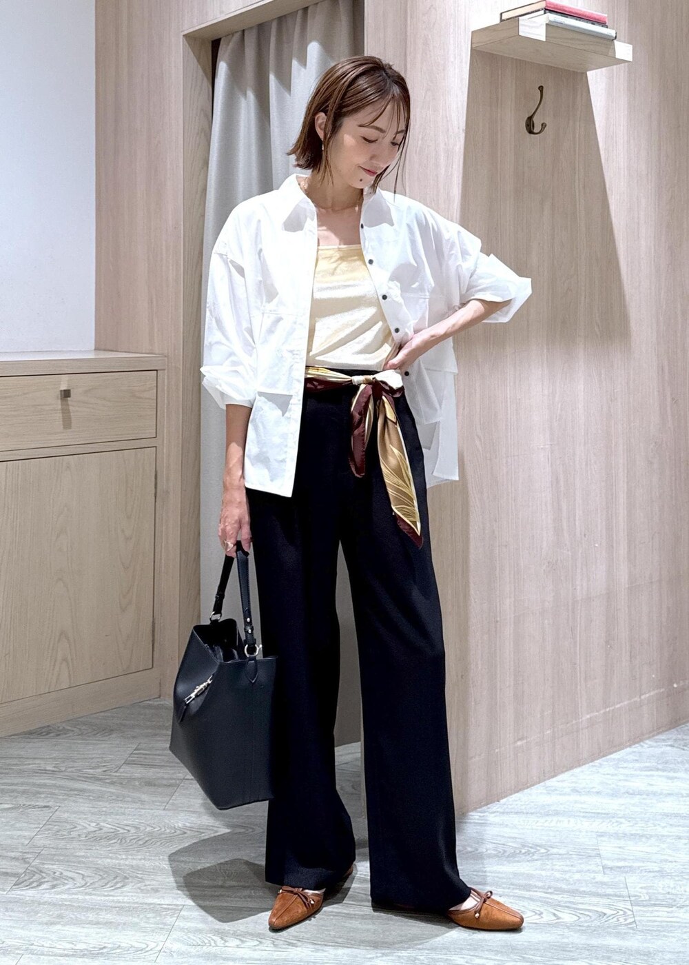 レインボー様 C6024 オーバーブラウス×パンツコーデ レインボー様 C6024 オーバーブラウス×パンツコーデ