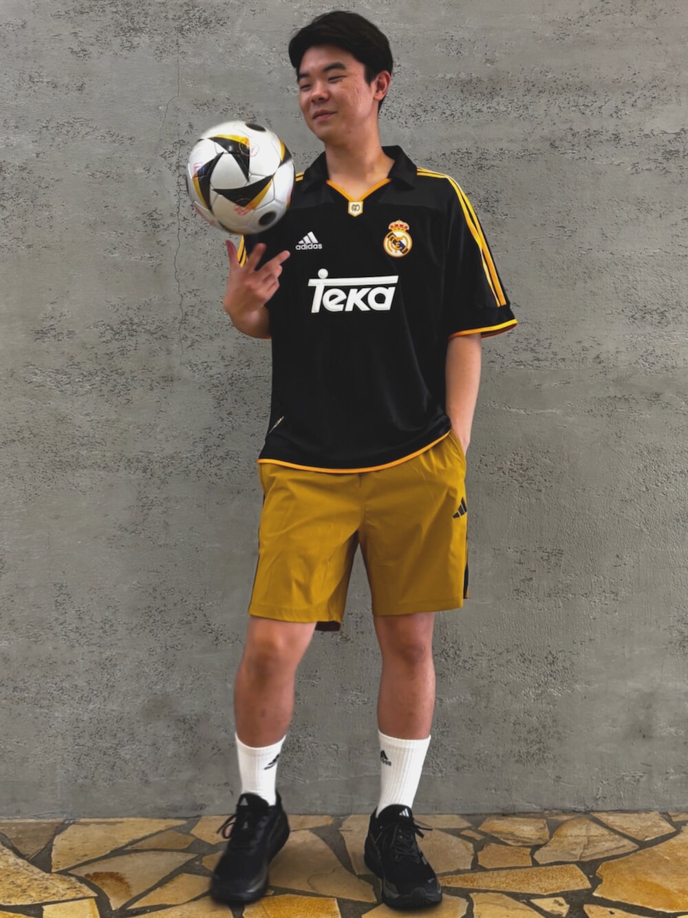 ミ*ン様 レアル・マドリード　Y-3 ハーフパンツ　サッカーソックス 23-24 レアル・マドリード 4th ソックス／サッカーショップKAMO