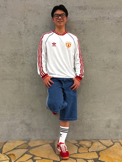 マンチェスター・ユナイテッド '91 アウェイ 長袖ジャージー、SL 72 OG