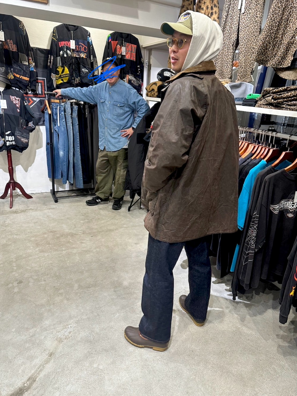 「rrl、KAPTAIN SUNSHINE、LL.Bean、REMI RELIEF、boubour」｜「LLBean SIGNATUREのアイテム（レインシューズ、ブラウン系）」を使った、daiji06055さん（骨格ストレート・メンズ・172cm）の冬コーディネートの2枚目の写真