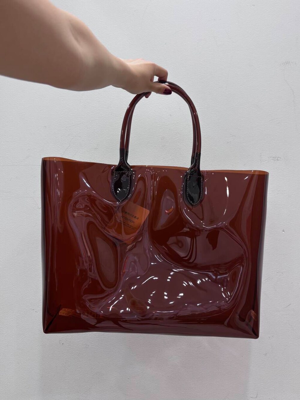「セットアップ、イージーパンツ、ノースリーブ、タンクトップ、newarrival、urstore、夏物」｜「KBFのクリアトートBAG（トートバッグ、ブラウン系）」を使った、アサイーさん（レディース・160cm）の春コーディネートの4枚目の写真
