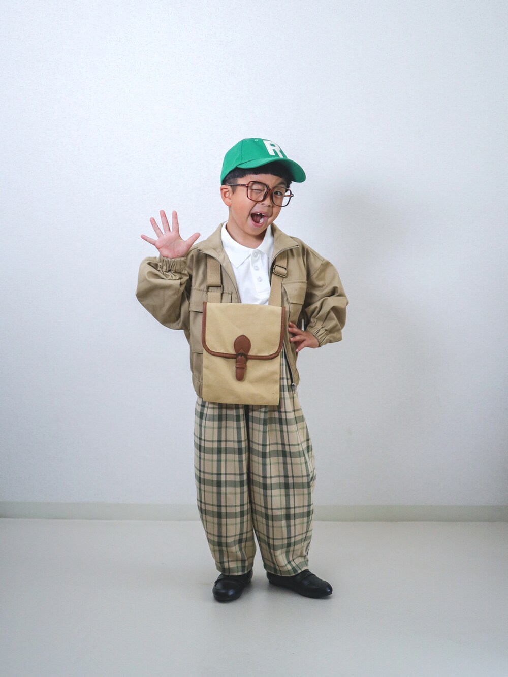 ma-kunさんの「ホップサックイージーパンツ　241756（LOWRYS FARM）」を使ったコーディネートの5枚目の写真