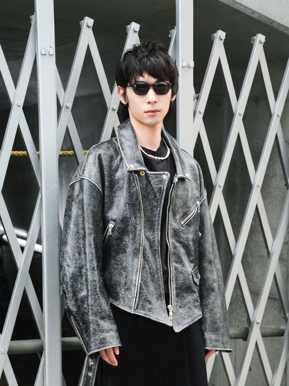 Style Note ライダースジャケット Keisuke Suzuki ｜NotEのライダースジャケットを使ったコーディネート