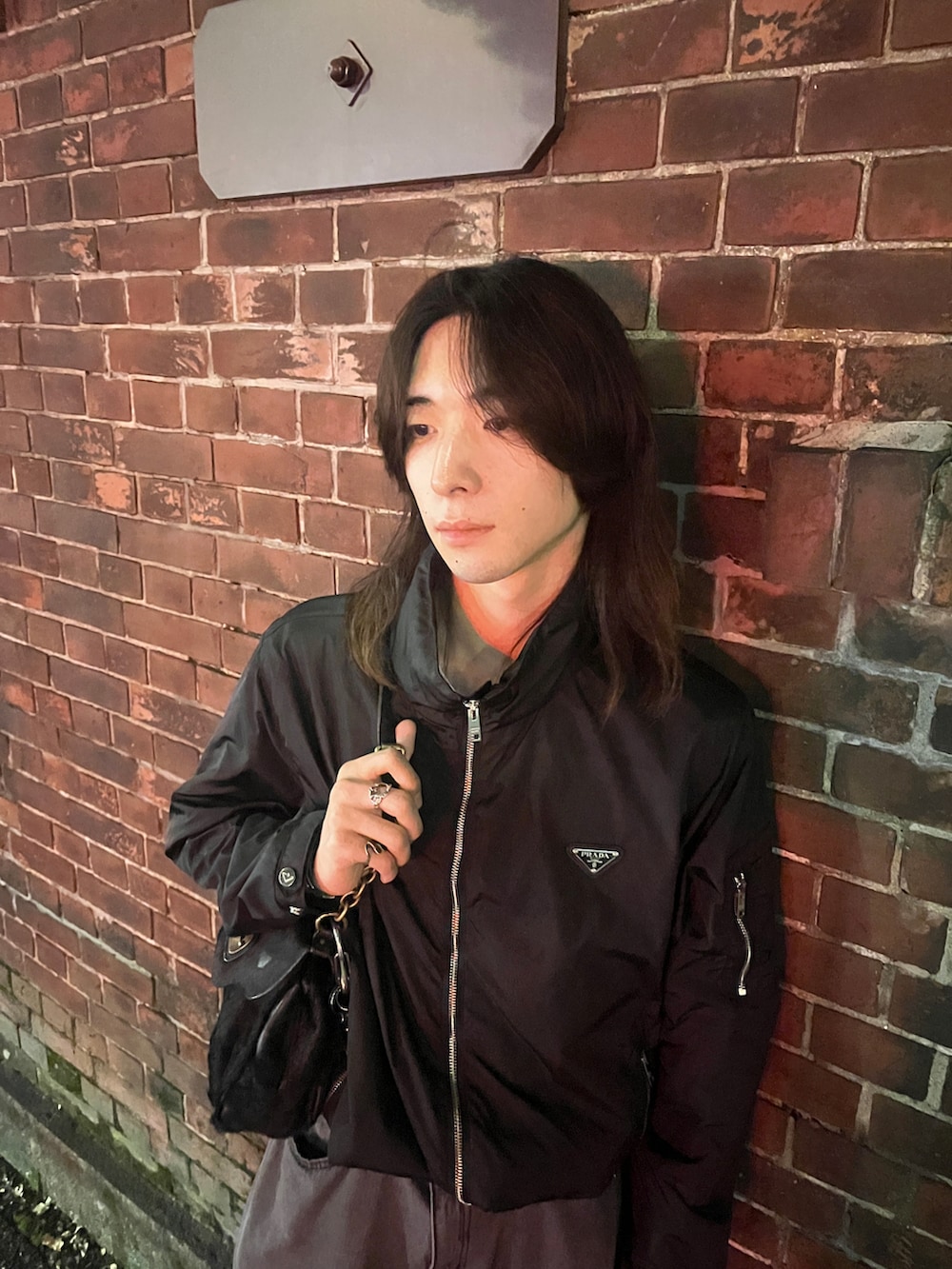 PRADAのブルゾンを使った人気ファッションコーディネート（年齢：20歳