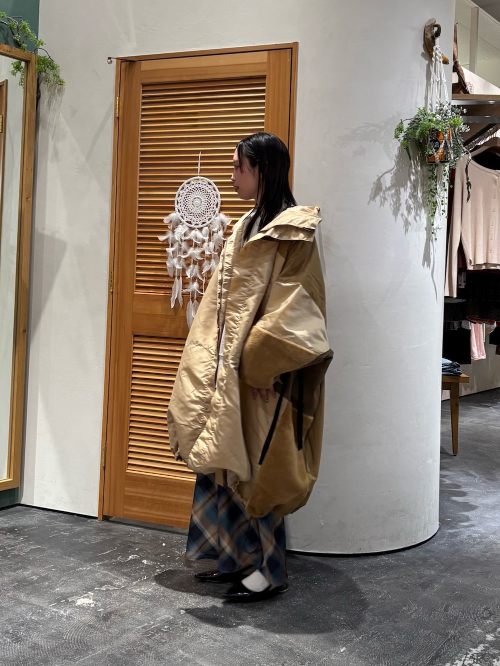 etsinta/エシンタ】モンスター中綿オーバーコートを使った人気