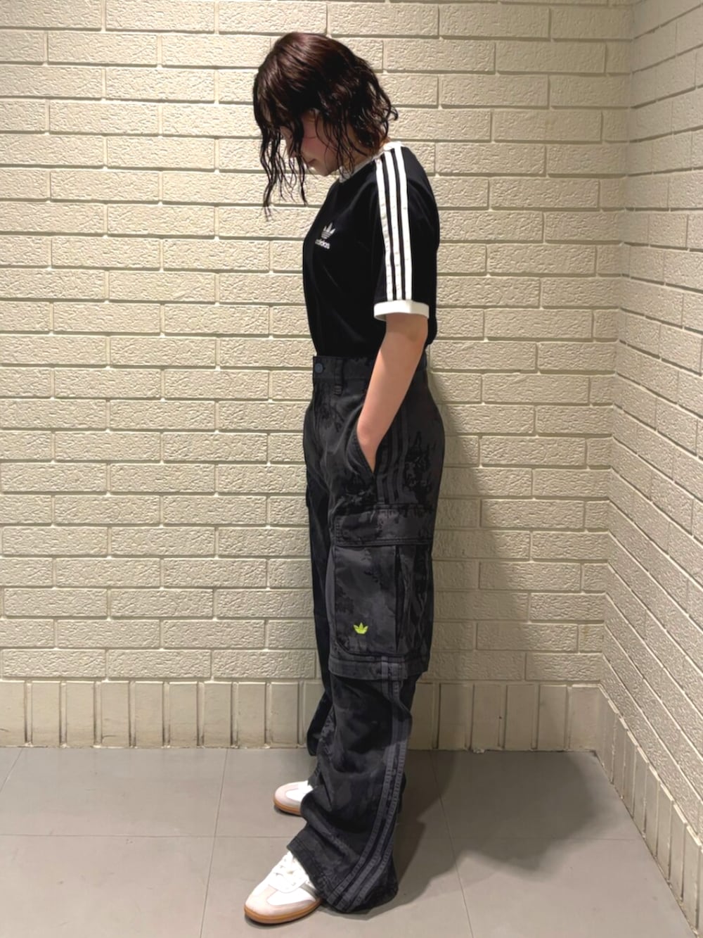 Adidas ジップオフ・カーゴ・パンツ (ブラック) KD2253