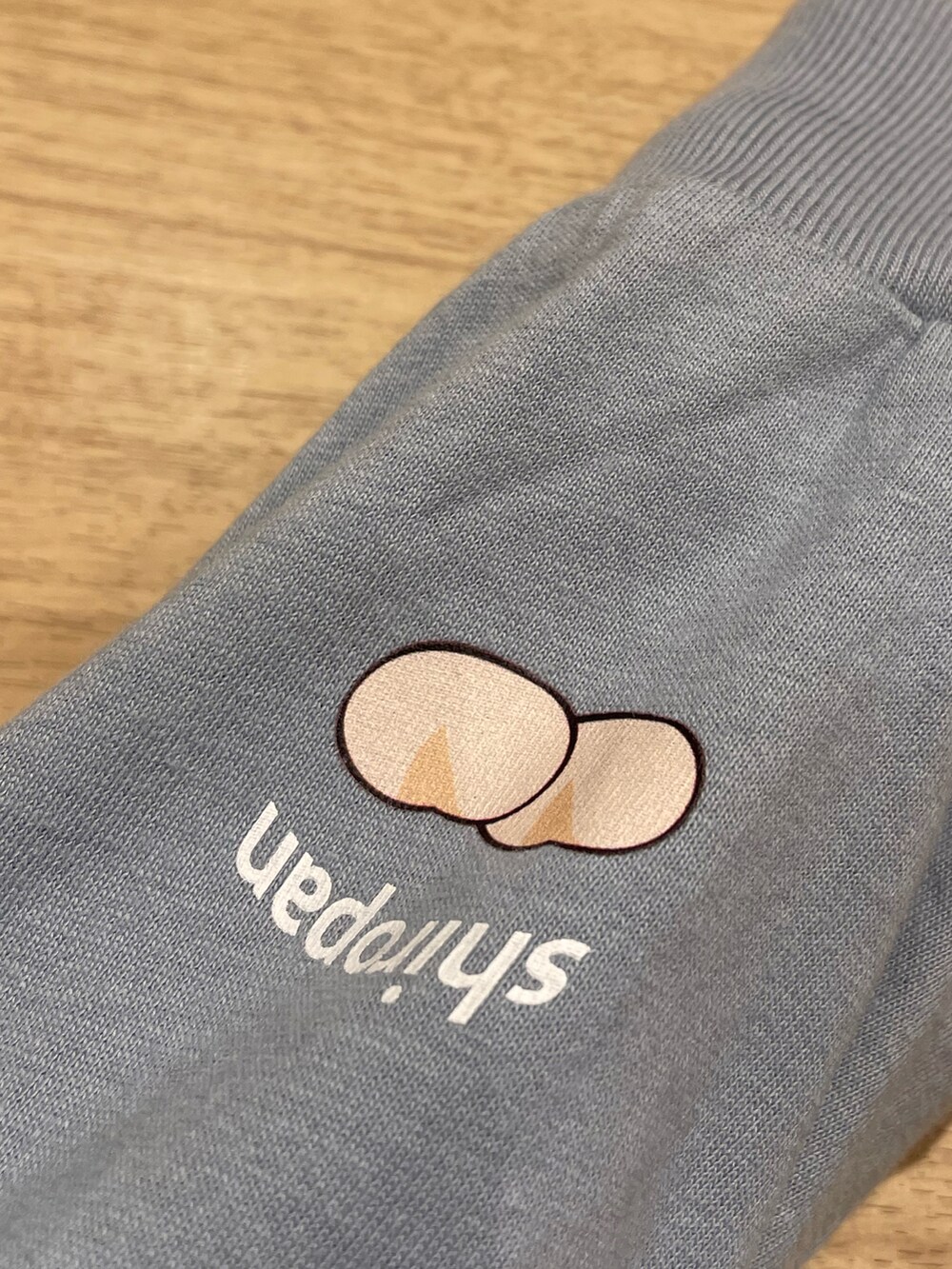 ブルー系のTシャツ/カットソー、ブラック系のシャツ/ブラウス、グレー系のその他パンツを着用したレディースの夏コーディネートの5枚目の写真