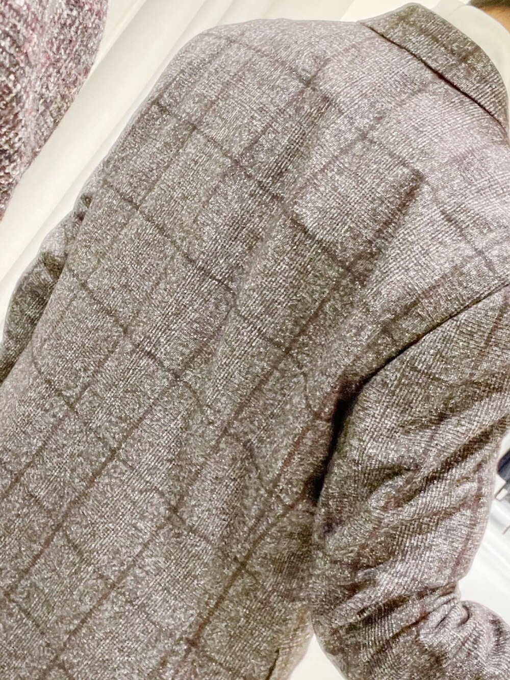 「ランバン、テーラードジャケット、チェック、アルパカ、コットン、三井アウトレットパーク滋賀竜王」｜「LANVIN collectionのアイテム（ジャケット/アウター、その他）」を使った、Daisuke Morimotoさん（メンズ・178cm）の秋コーディネートの3枚目の写真
