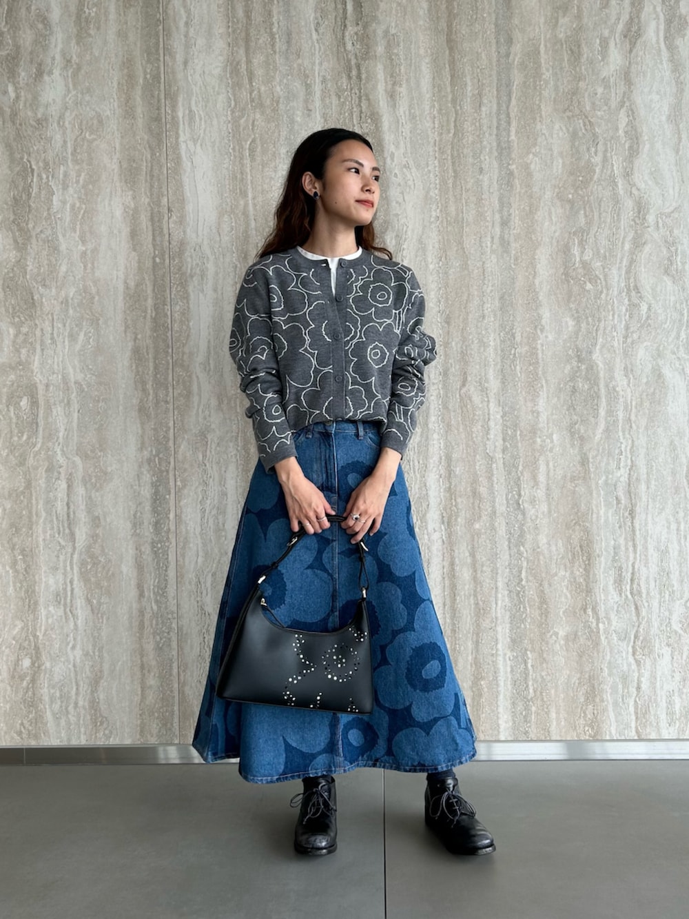 marimekkostaff(marimekko ZOZO)｜marimekkoのデニムスカートを使った