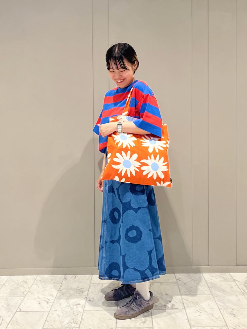 marimekkostaff(marimekko ZOZO)｜marimekkoのデニムスカートを