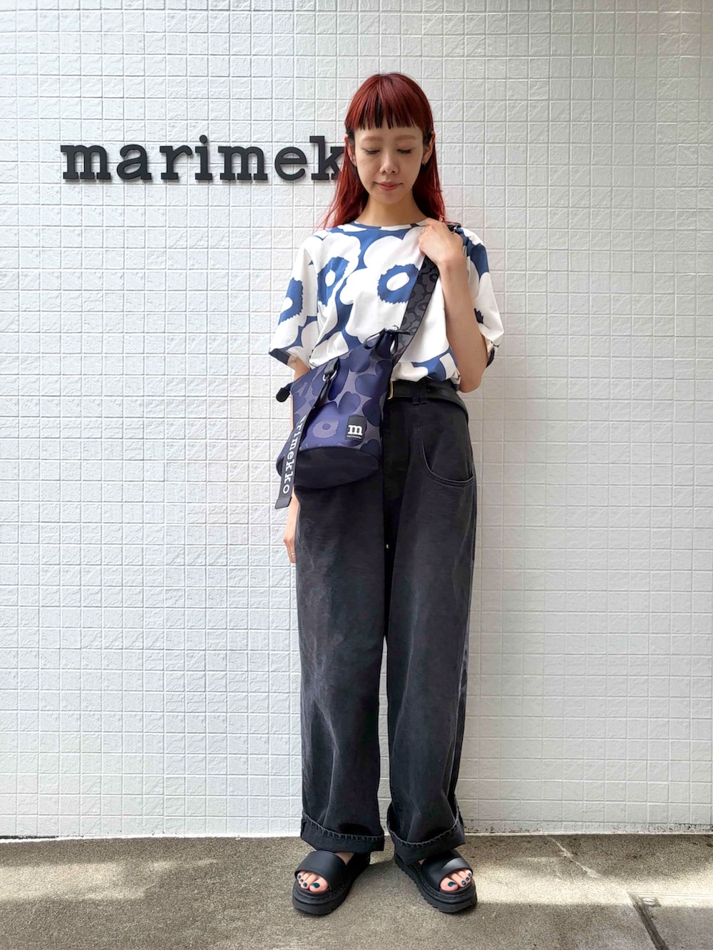 marimekkostaff(marimekko ZOZO)｜marimekkoのショルダーバッグを使っ