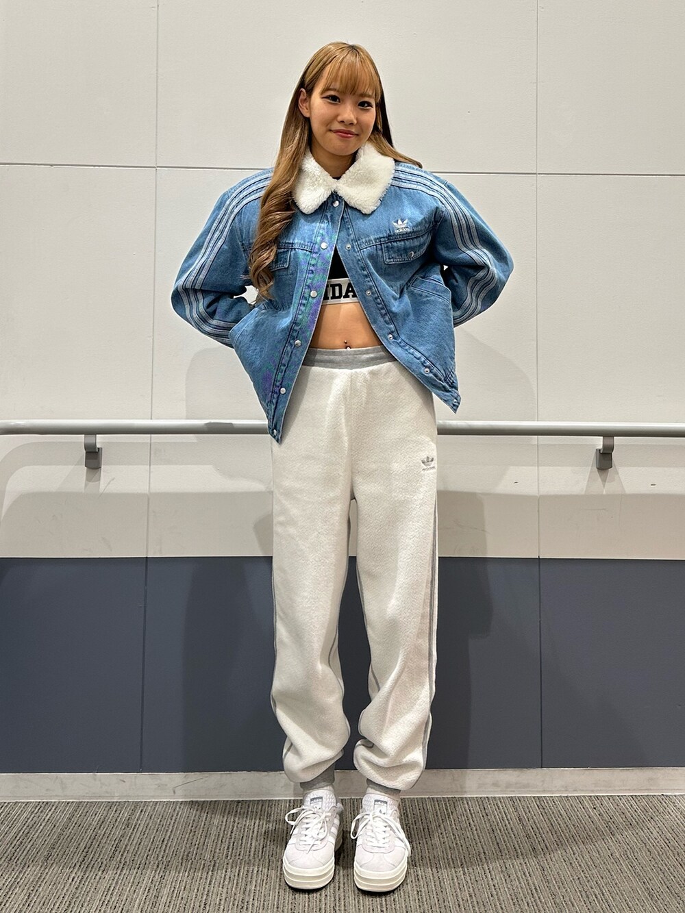 レア❗ adidas ボア デニムジャケット S AH(アディダス オリジナルスショップ ららぽーと海老名)｜adidas