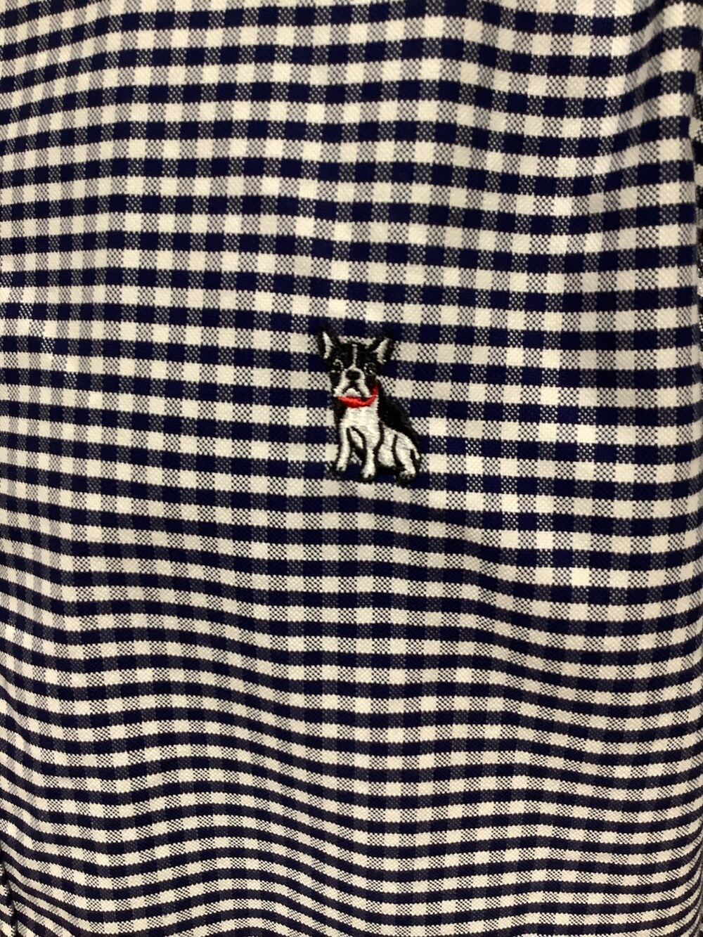 ブルー系のシャツ/ブラウスを着用したレディースの秋コーディネートの3枚目の写真