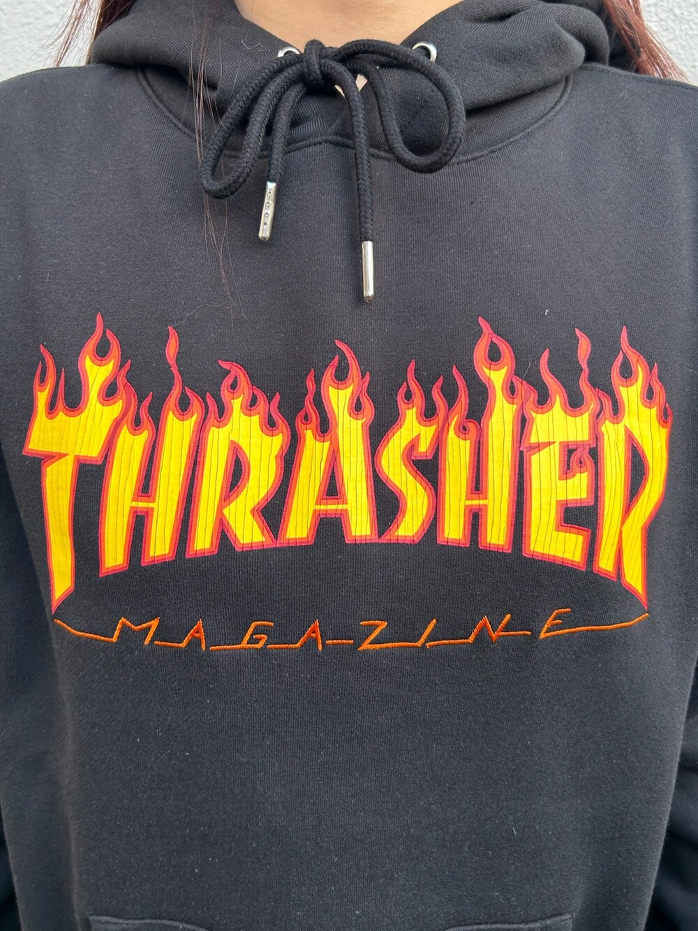 jouetie 別注 THRASHER フーディ 裏起毛 SPECIAL ITEM】THRASHER × jouetie｜jouetie Official Website