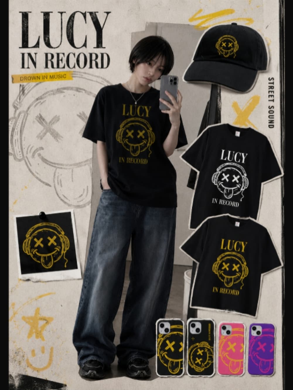 ベージュ系のブーツ、グレー系のカーゴパンツ、ブラック系のTシャツ/カットソーを着用したレディースの夏コーディネートの4枚目の写真
