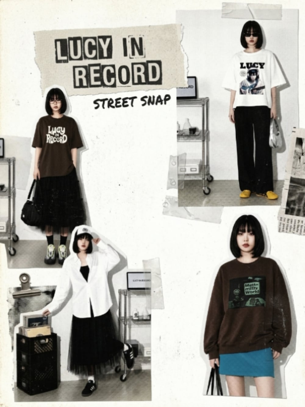 ブラック系のスニーカー、ブラック系のスラックス、ホワイト系のTシャツ/カットソーを着用したレディースの秋コーディネートの4枚目の写真