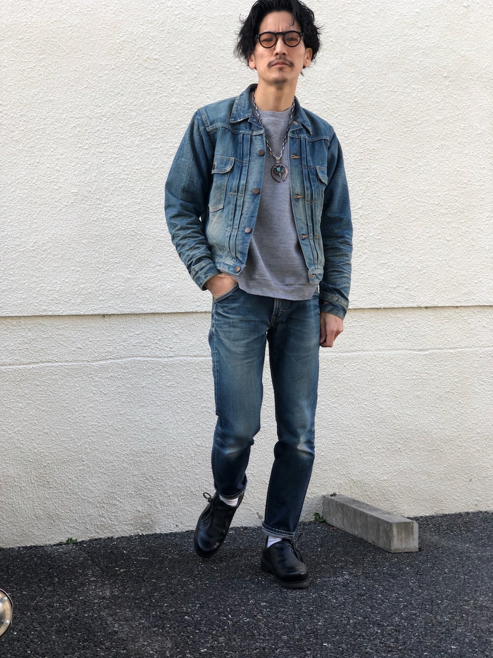 Wrangler デニムジャケット 濃紺 デニムセットアップ Wrangler|ラングラーのデニムジャケット【公式】通販