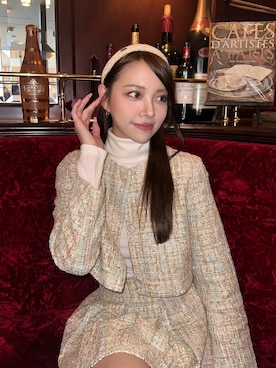 ダーリッチ　ノーカラーライトジャケット　美品 2025年最新】Darichダーリッチノーカラーライトジャケットの人気