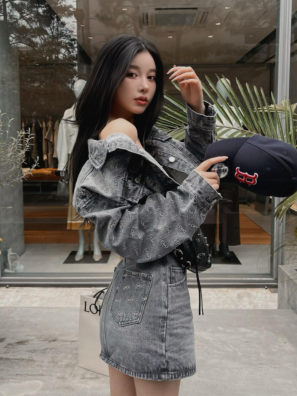 デニムジャケット・ミニスカート セット　darich ダーリッチ デニムジャケット・ミニスカート セット darich ダーリッチ