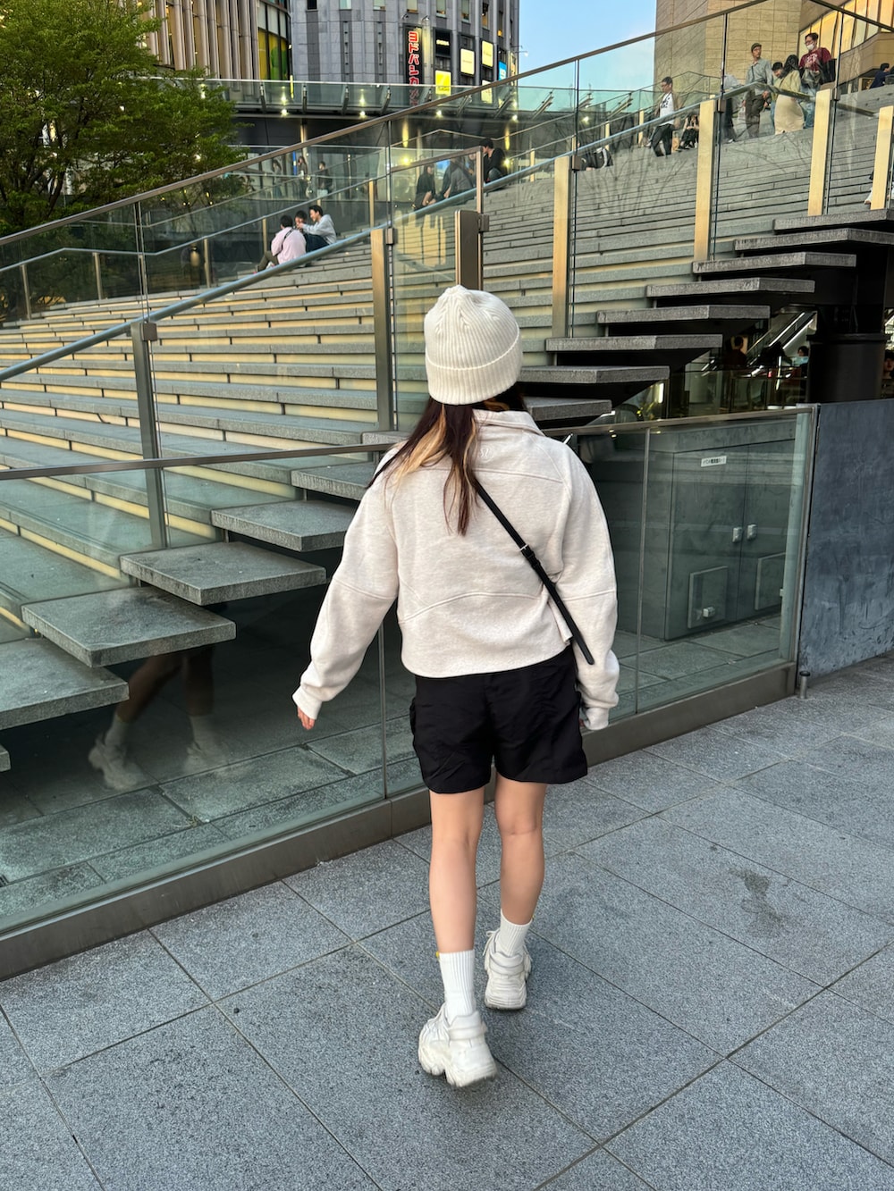 LULULEMON サイズ　4 ホワイト ハーフジップ スウェット メンズ パーカー＆トレーナー 【ルルレモン公式｜lululemon Japan】