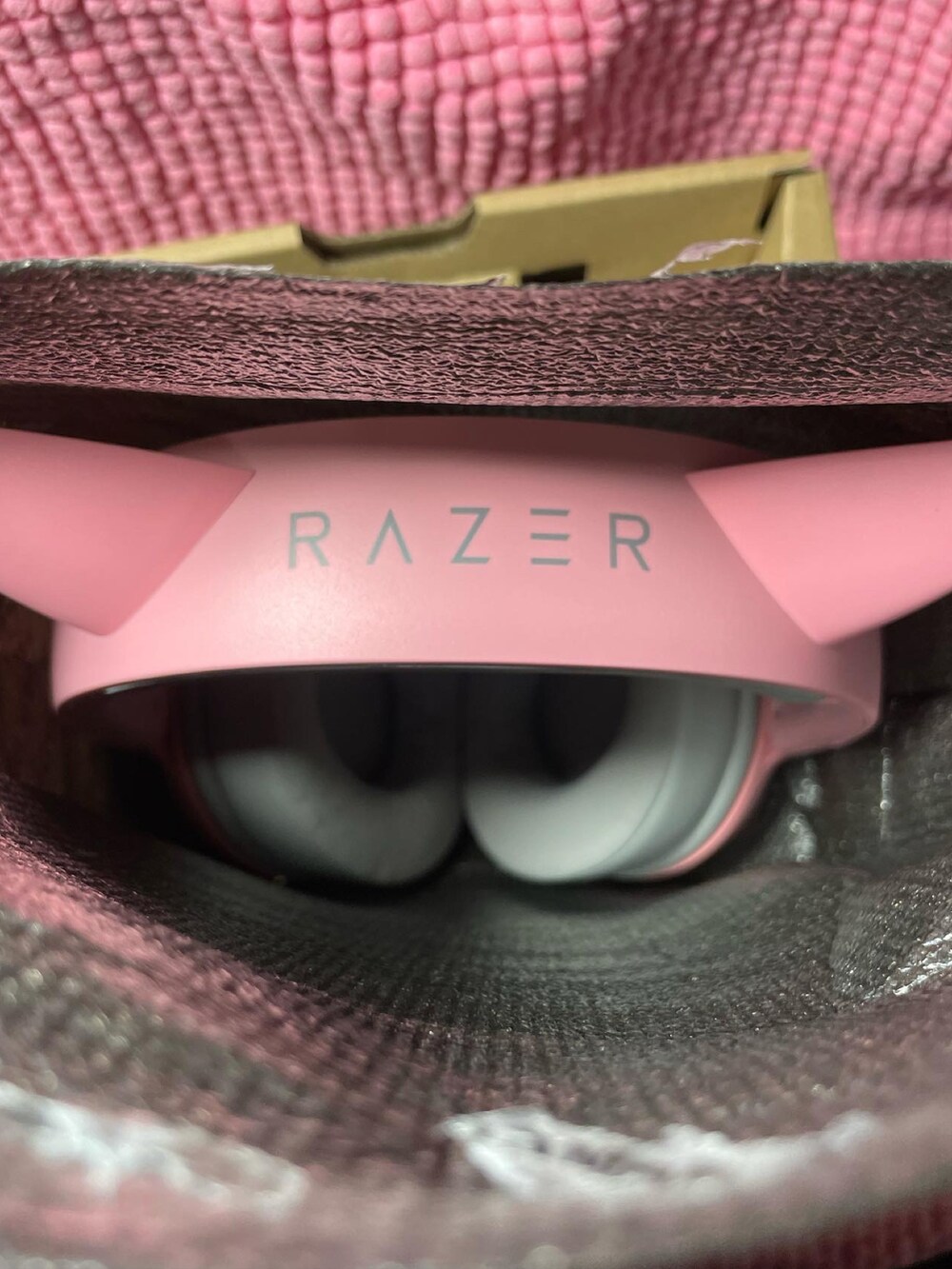 「headphones、pink、razer、catears」｜「razer kraken btのアイテム（ヘッドフォン/イヤホン、ピンク系）」を使った、🇯🇵 瑛士 🇸🇬さん（メンズ・170cm）の秋コーディネートの3枚目の写真