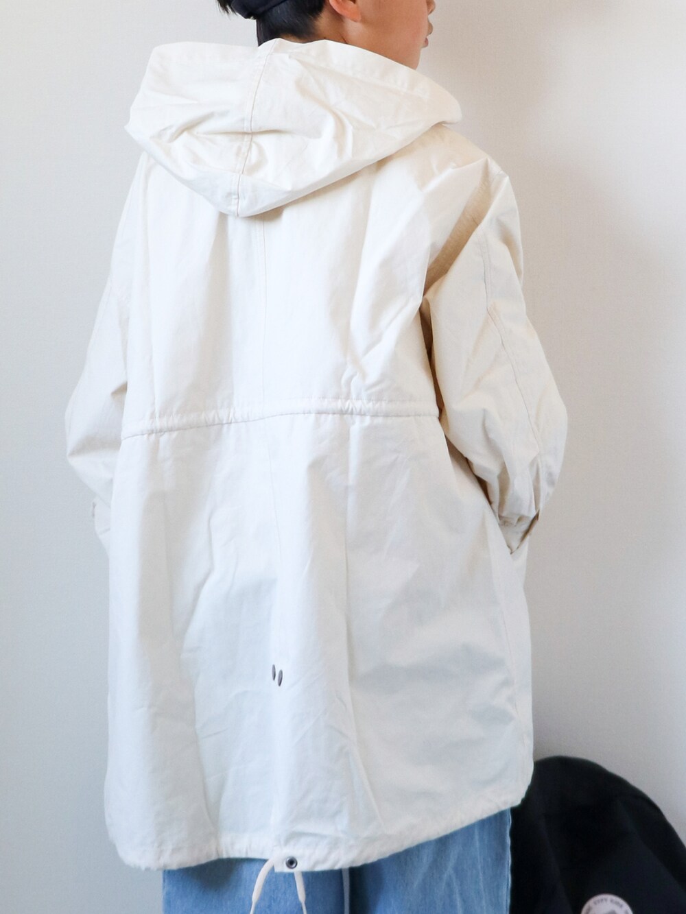 「キャップ、春コーデ、UNIQLO、古着MIX、レイヤードスタイル、ストライプシャツ、デニム、ニューバランス、ほめられ本命コーデ、シンプルコーデ、淡色コーデ、黒リュック、カジュアルコーデ、春色、6歳」|「NEW ERAのWEGO/NEWERA Cooperstown(キャップ、ブルー系)」を使った、KISA / SANAさん(キッズ・129cm)の冬コーディネートの4枚目の写真