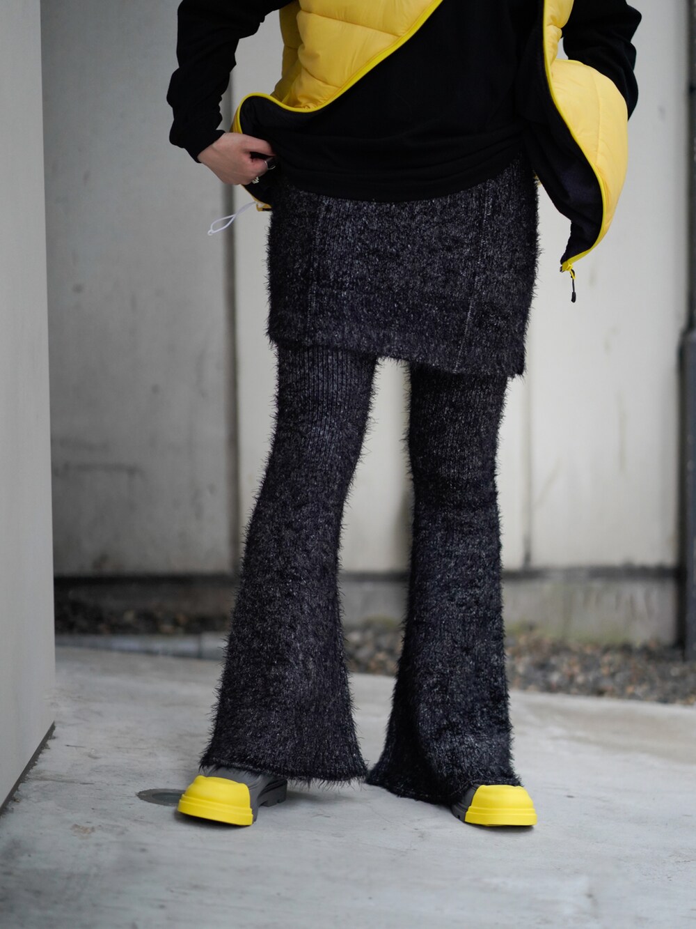 rio shimizu｜irojikakeのダウンベストを使ったコーディネート - WEAR