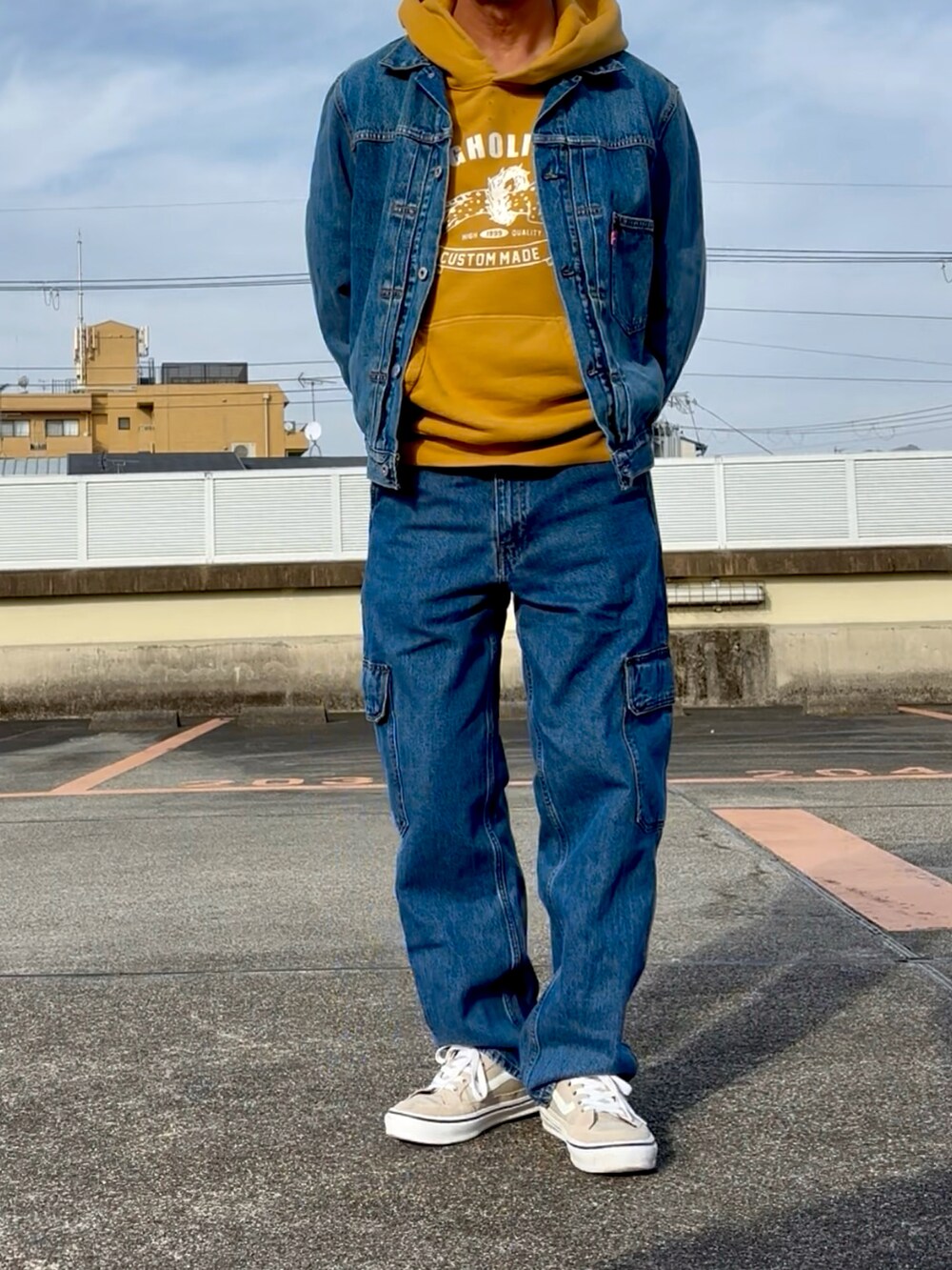 Levi's/リーバイス TYPE I デニムジャケット ミディアムインディゴ