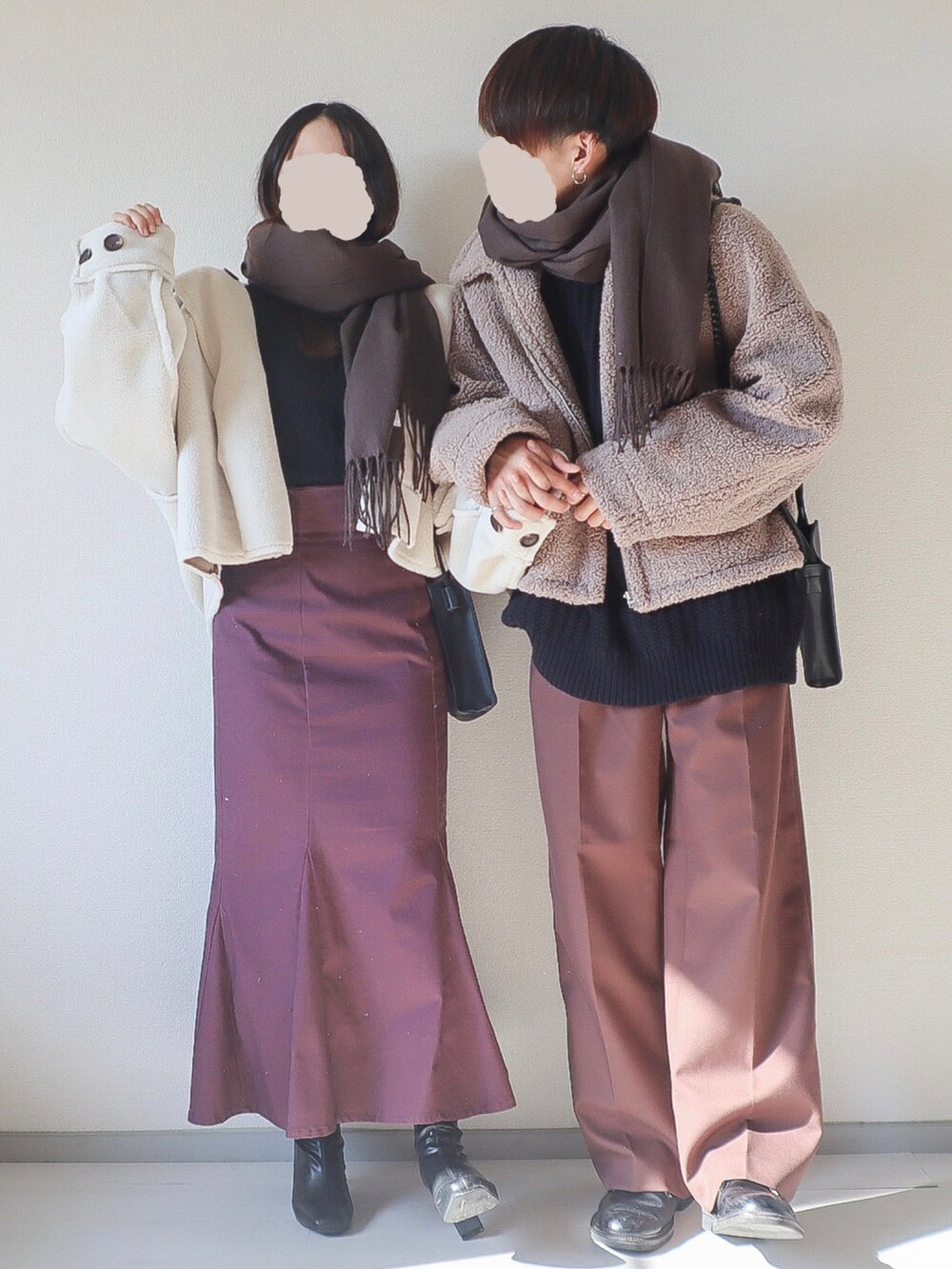 「nowmの【nowm】MELTON LONG DUFFLE COAT / ダッフルコート（ダッフルコート、ブルー系）」を使った、kotaさん（メンズ・173cm）の秋コーディネートの2枚目の写真