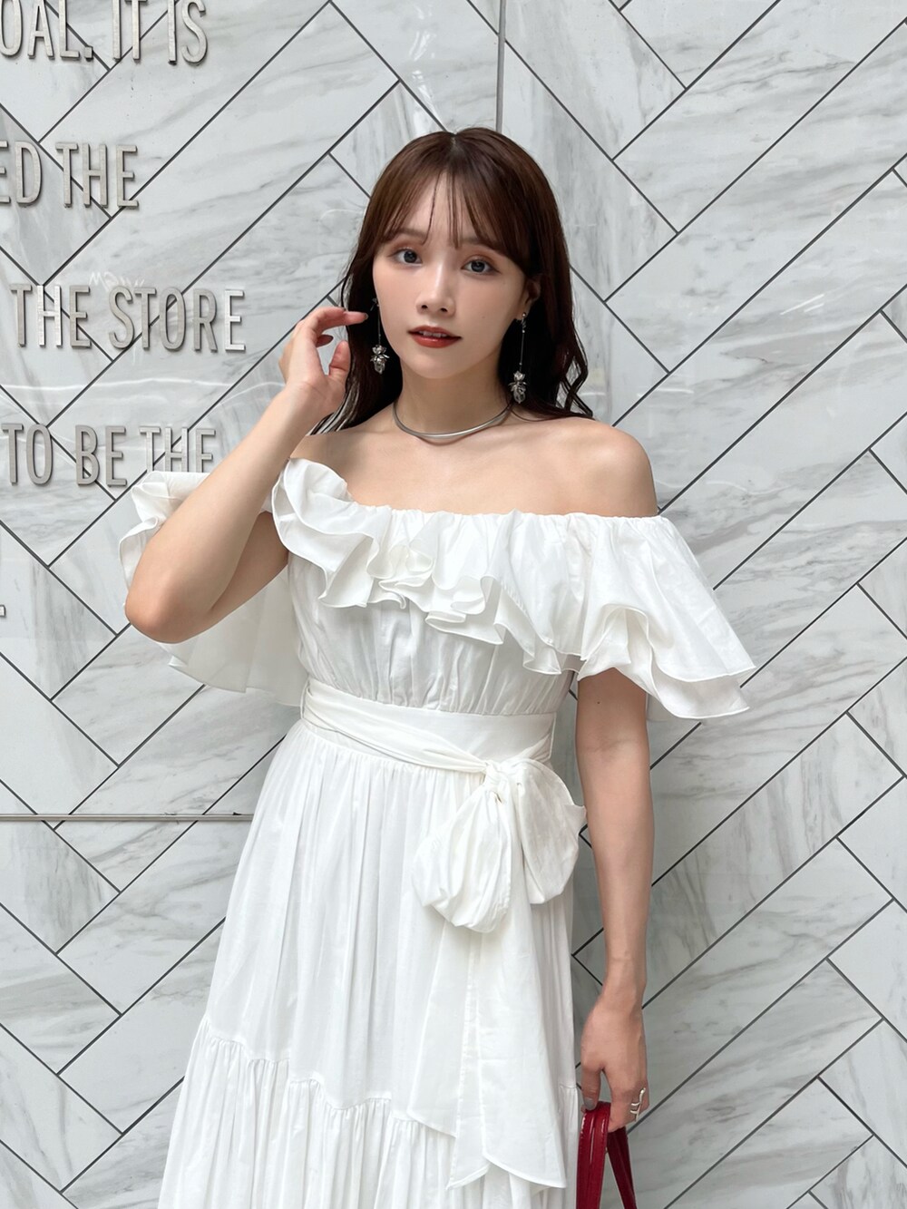 ロング　ワンピース　ドレス　オフショルダー　夏コーデ　清楚　大人　H216 ロングドレス レディース ロング ドレス ワンピース オフ