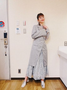 UND SUIT DOCKING LACE DRESSを使った人気ファッションコーディネート