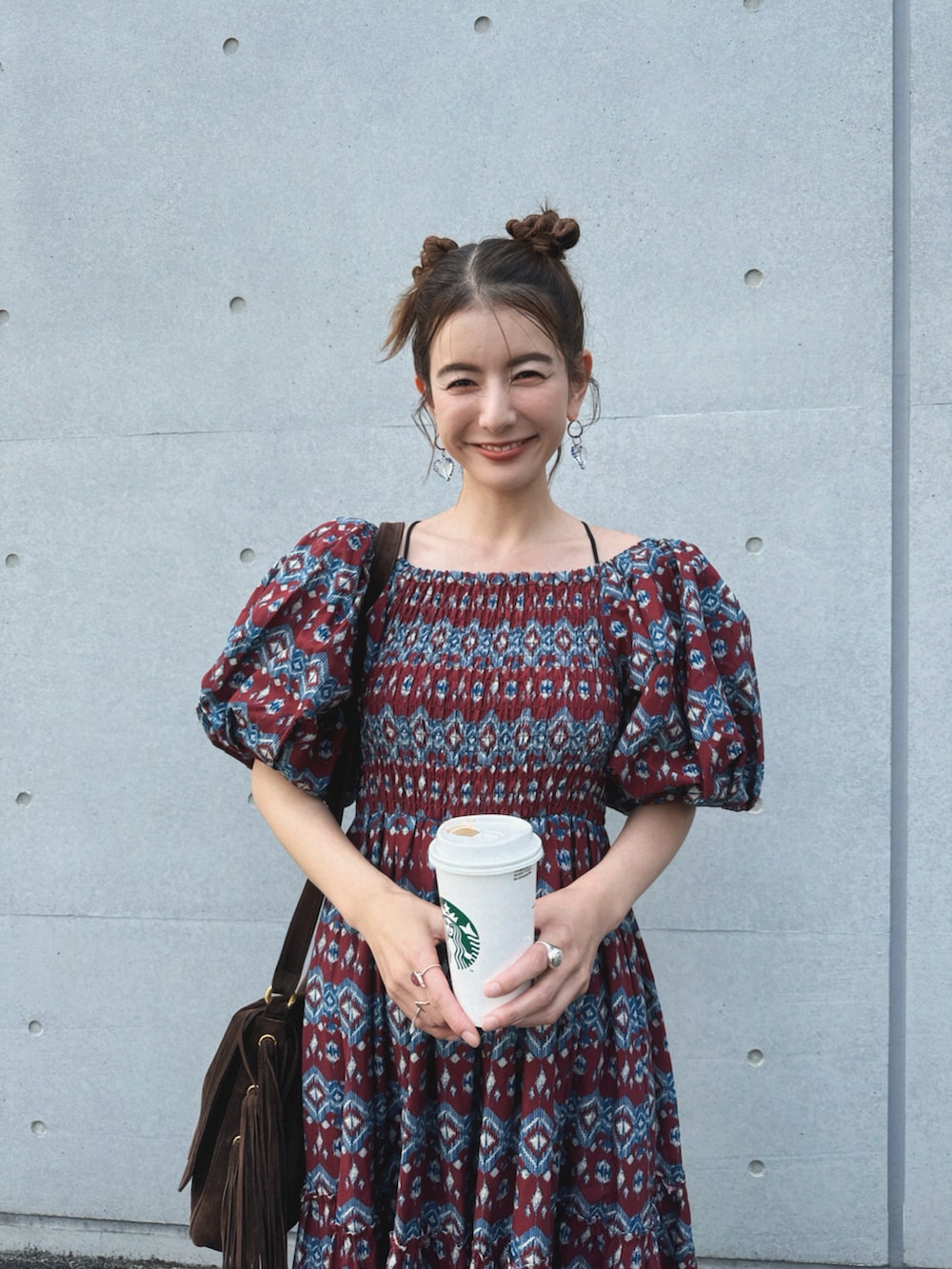 スザンヌ｜Ameriのワンピースを使ったコーディネート - WEAR