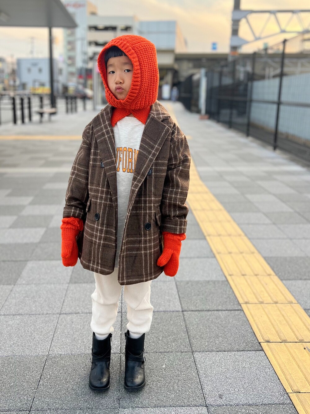 KIYOKOHさんの「バラクラバ　165782（LOWRYS FARM）」を使ったコーディネートの4枚目の写真