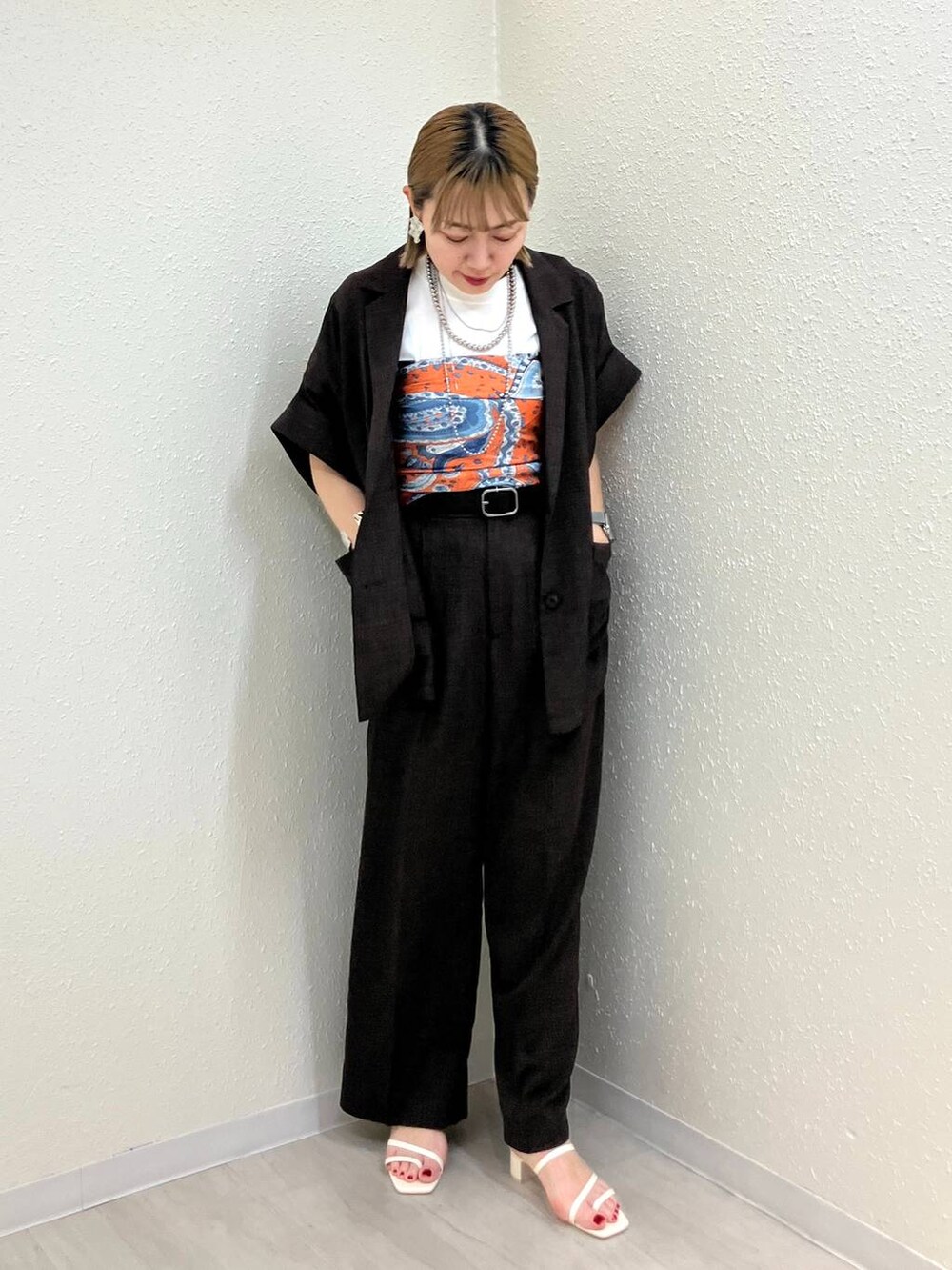 mumi(LOWRYS FARM ルミネ荻窪)｜LOWRYS FARMのTシャツ/カットソーを使ったコーディネート - WEAR