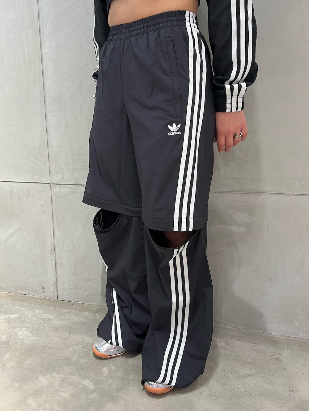 スリム クロップド トラックトップ / アディダスオリジナルス