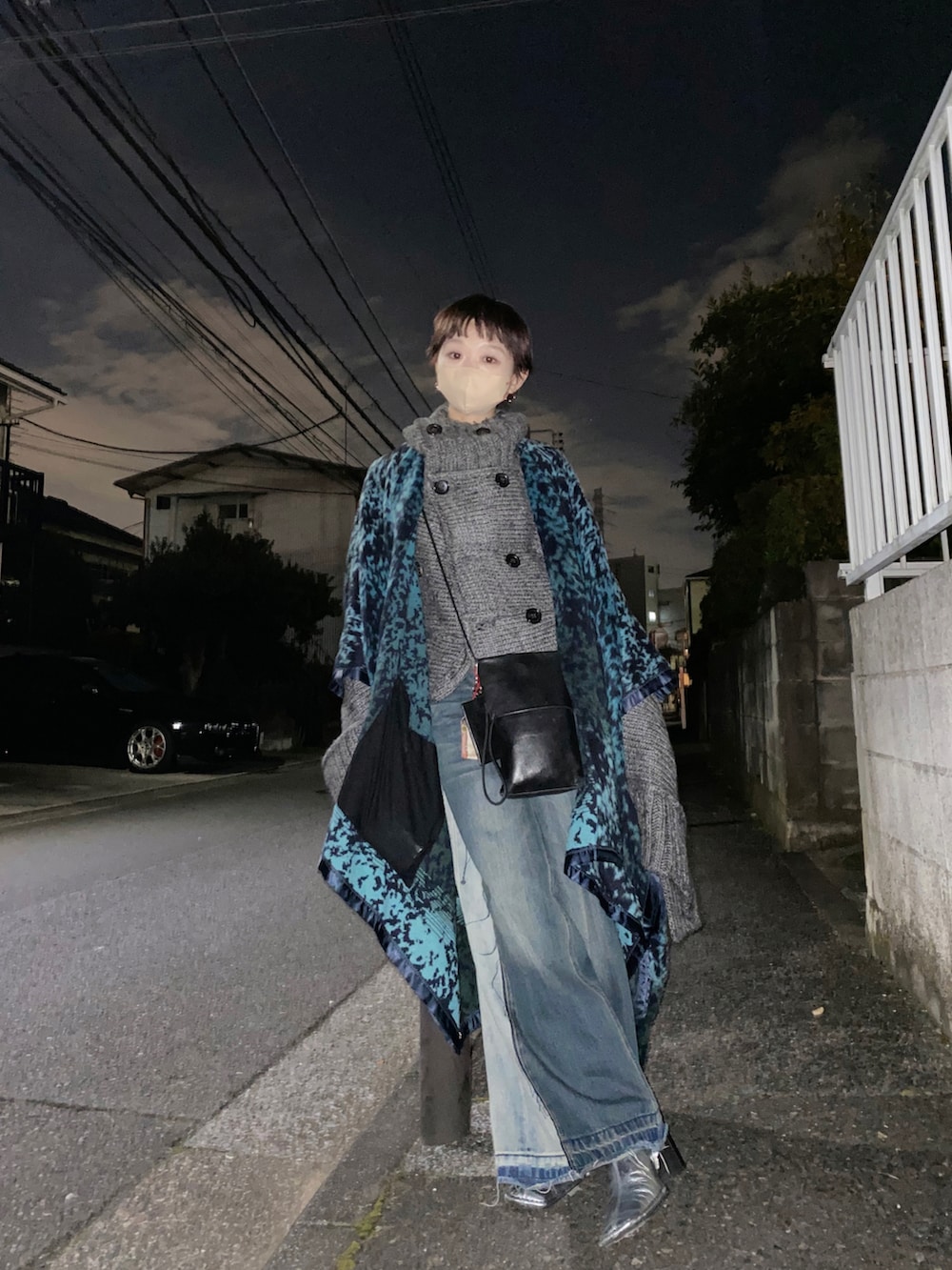 Maison Margielaのポンチョを使った人気ファッションコーディネート - WEAR