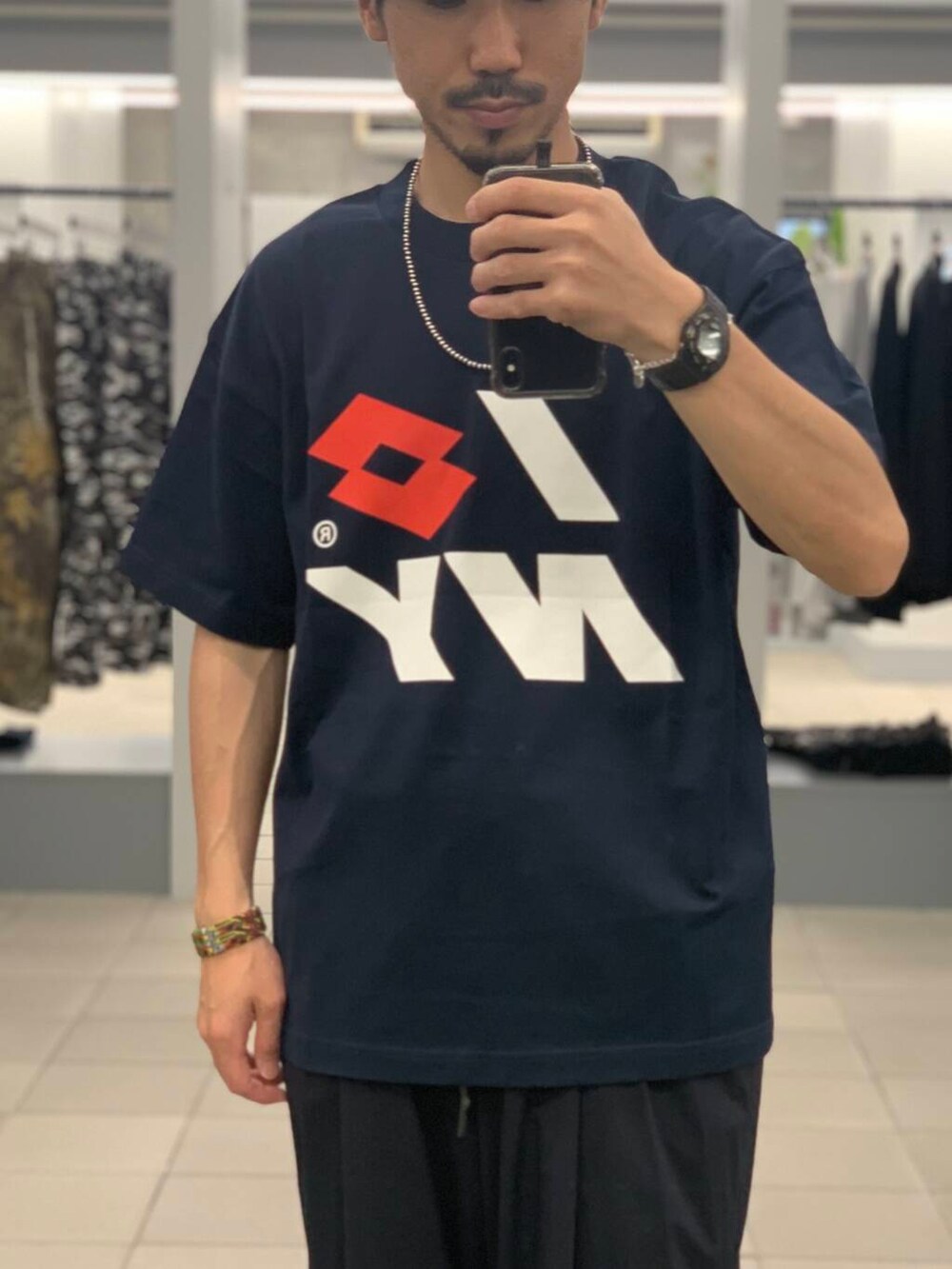 「大人カジュアル、夏コーデ、リラックス、tシャツコーデ、大人リラックス、lotto」｜「LOTTOのLOTTO　I LOSANGA NY T-SHIRTS（Tシャツ/カットソー、ブルー系）」を使った、KUROKAWA DAIKIさん（メンズ・168cm）の夏コーディネートの4枚目の写真