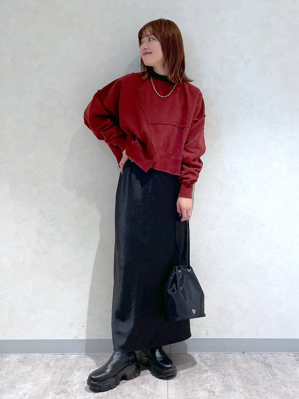 まりな LOWRYSFARM(LOWRYS FARM エスパル仙台)｜LOWRYS FARMのブーツを使ったコーディネート - WEAR