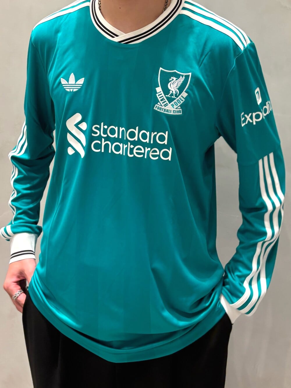 サンバ / Samba、リバプール FC 25/26 長袖 サードユニフォームの