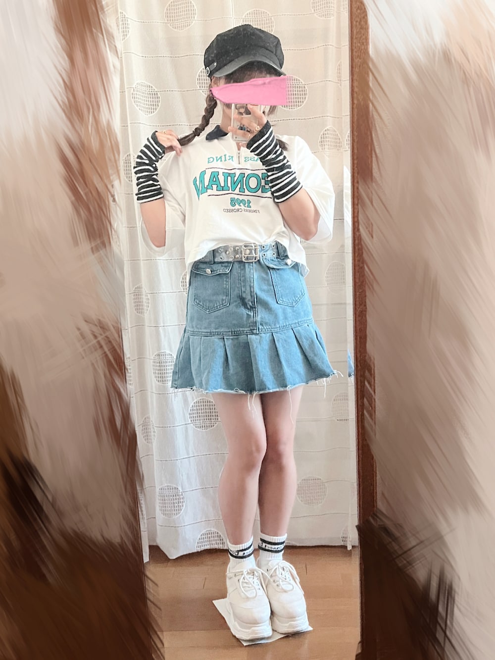 🌻⸝‍*ゆ.⸜🌷︎⸝‍｜SHEINのデニムスカートを使った