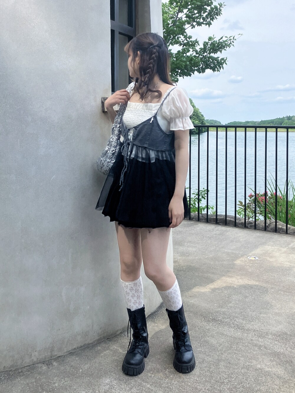 SOOR PLUUS デニムスコート 4y SOOR PLOOM（キッズ服女の子用(90cm