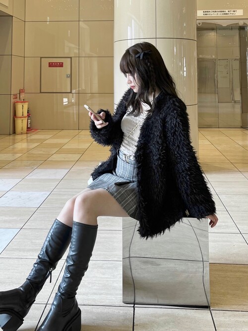 【おまとめ】ZARA厚底ロングブーツ＋EMODAスカート 1698361163_500.jpg
