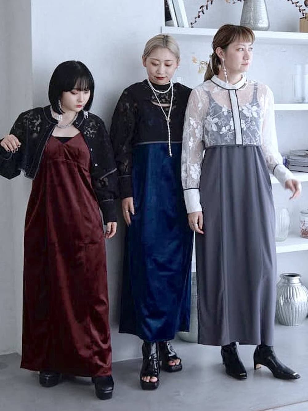 「若見え、モード、カジュアル、HARE、女子会、きれいめ、高見え、着痩せ・細見え、着痩せ、結婚式2次会、ワンピース、リンクコーデ、デート/ロマンティック」｜「HAREの【オケージョンドレス/結婚式】マルチWAYレースシャツSETキャミワンピース(HARE)（ドレス、ホワイト系）」を使った、inhhhan®さん（レディース・165cm）の夏コーディネートの4枚目の写真