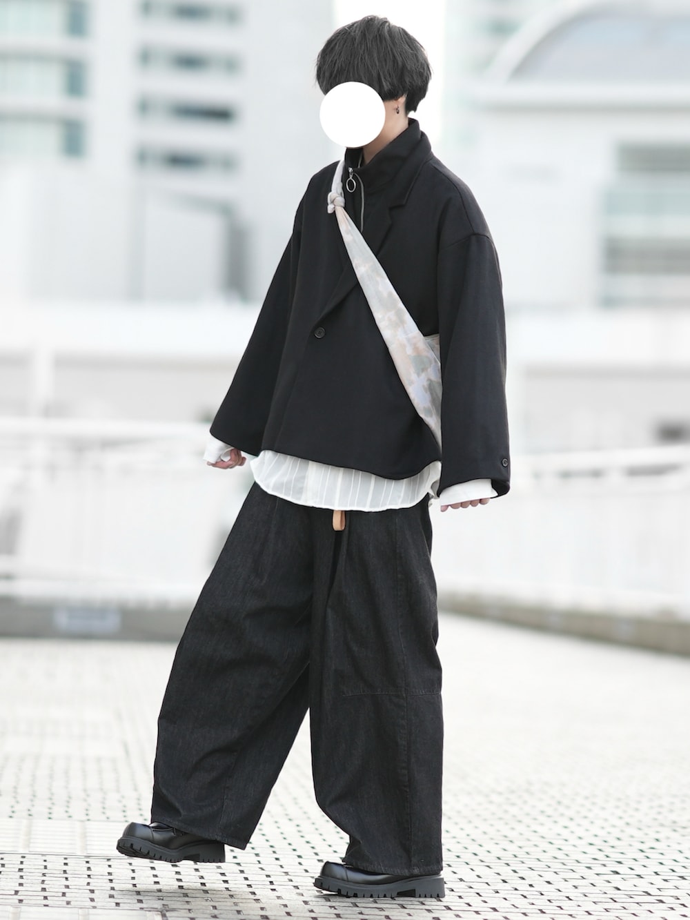 ZARAのアイテムを使った「ウールジャケット」の人気ファッション