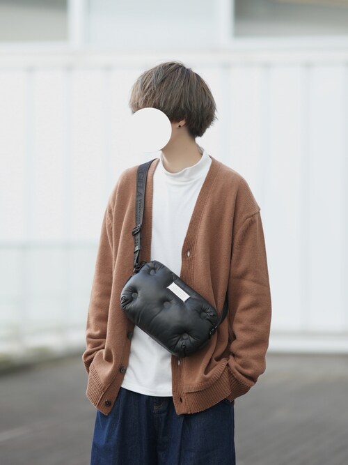 とっしー｜Maison Margielaのカーディガン/ボレロを使った