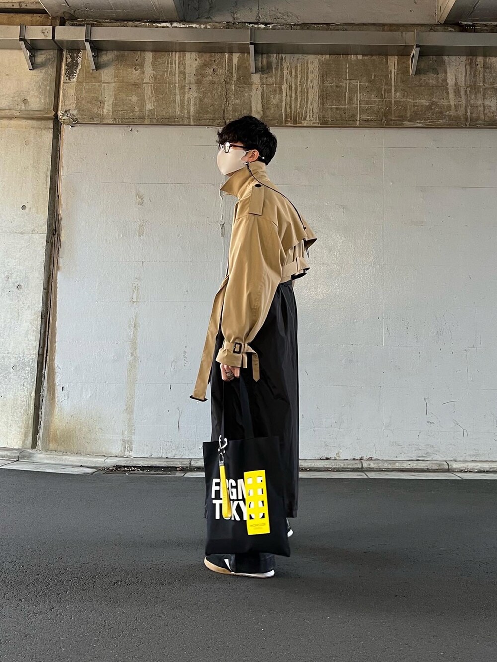 natsuki｜MR.GENTLEMANのトレンチコートを使ったコーディネート - WEAR